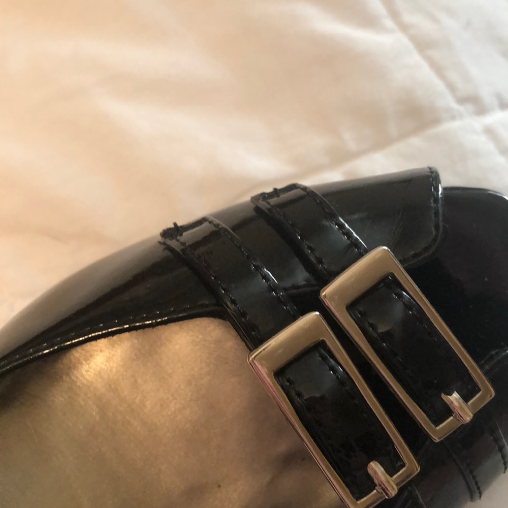 Classic black Cato open toe heels - Picture 5 of 6